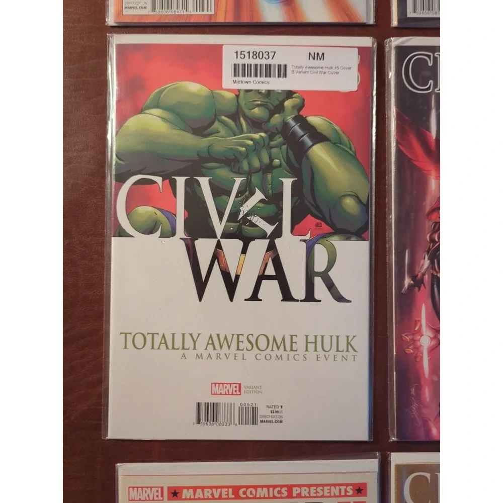 Marvel Comics‎ Civil War II Variant Lot – 11 Issues Total (~2016) NM Range